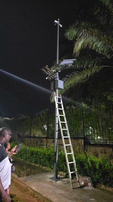 Kallon Sentry Tower by Terrahaptix deployed at a customer’s site